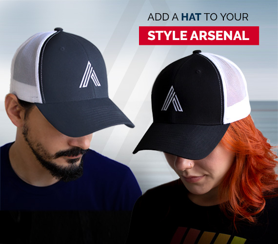 Hats for men and women, apparel for aviation lovers